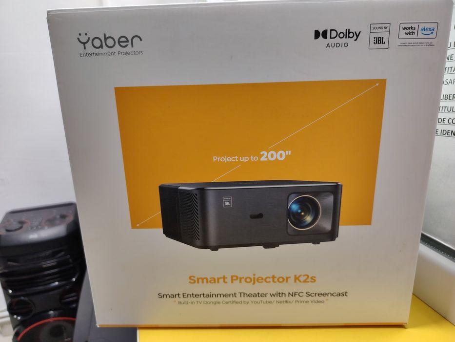 Video proiector Smart proiector K2s Yaber