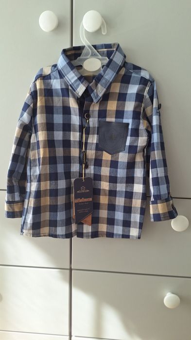 Set sacou camasa vesta copii marimea 86