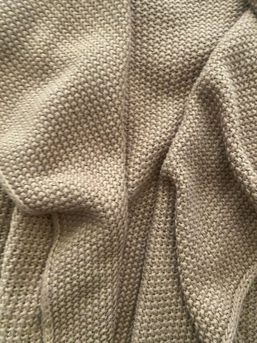 Cardigan cu insertii de piele