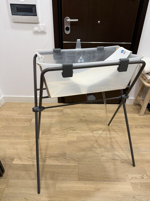 Cadita Stokke Flexi Bath + suport nou nascut