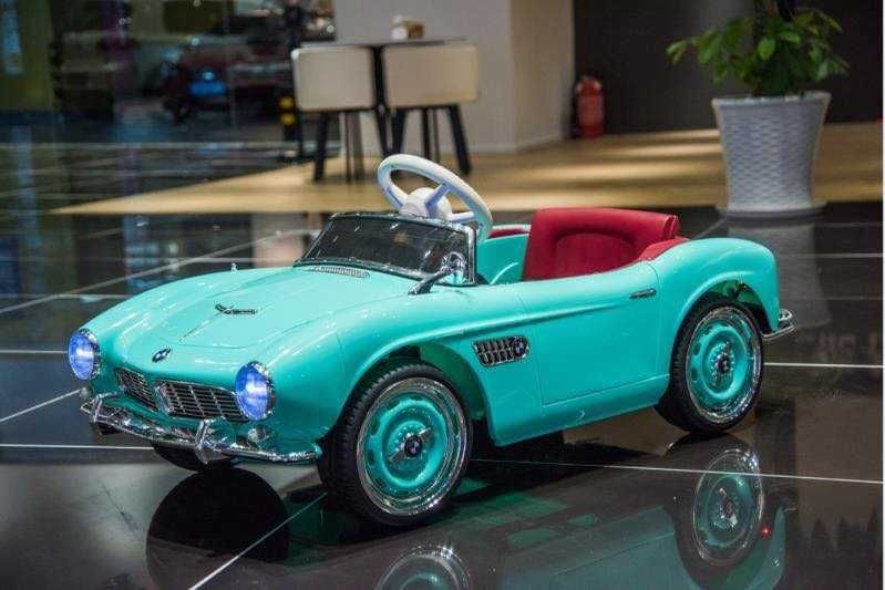 Лицензирана Акумулаторна Кола BMW 507 Retro, 70W, 12V/7Ah, EVA гуми