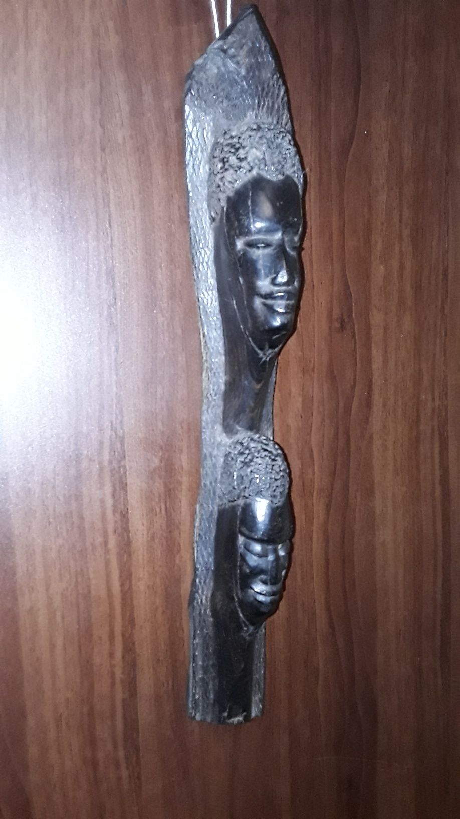 Sculptura din lemn de abanos din Africa