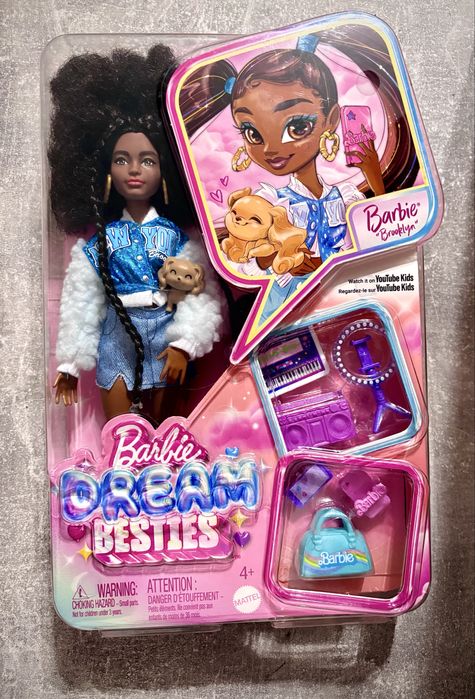 Barbie Mattel Dream Besties Brooklyn & Extra #1 Doll Papusa