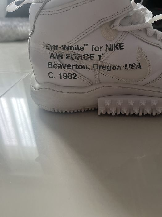 Air force 1 off white graffiti