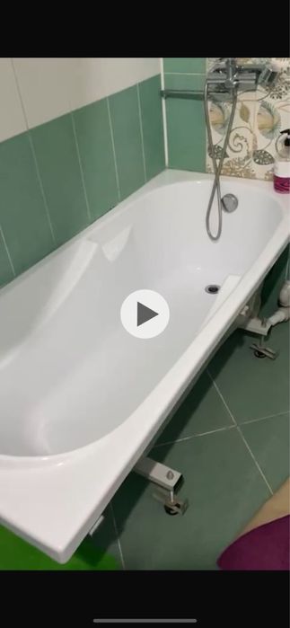 Ванна с трещиной