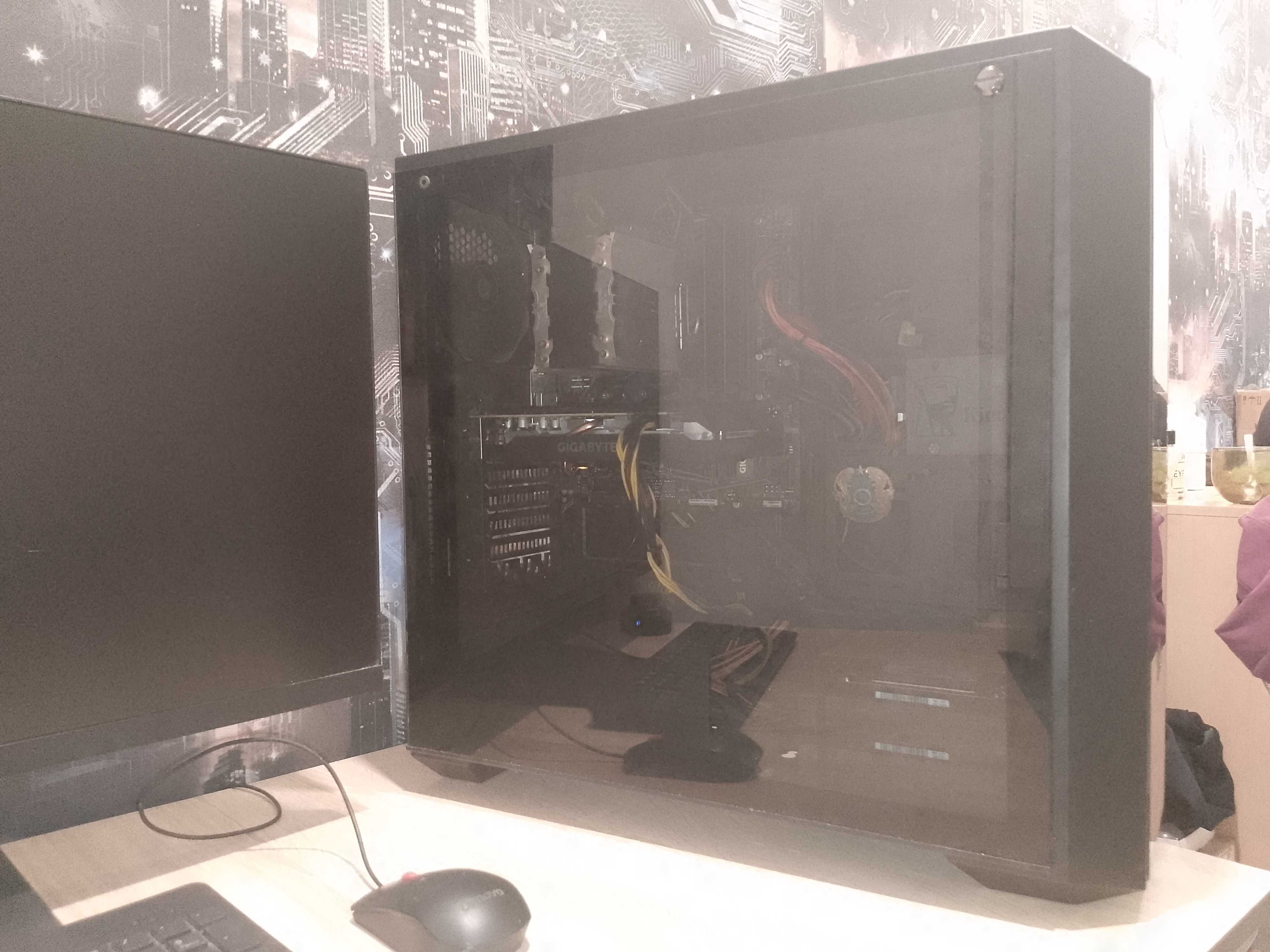 Продам игровой компьютер i5 10400F GTX 1660 SUPER ОЗУ 16Gb с монитором