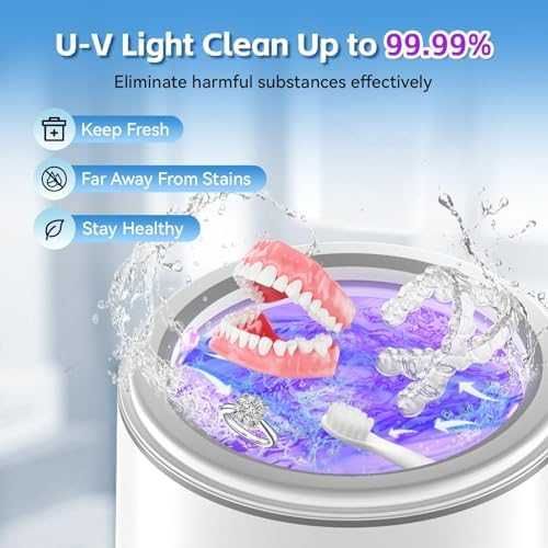 Нова Машина за дълбоко ултразвуково почистване на протези и бижута