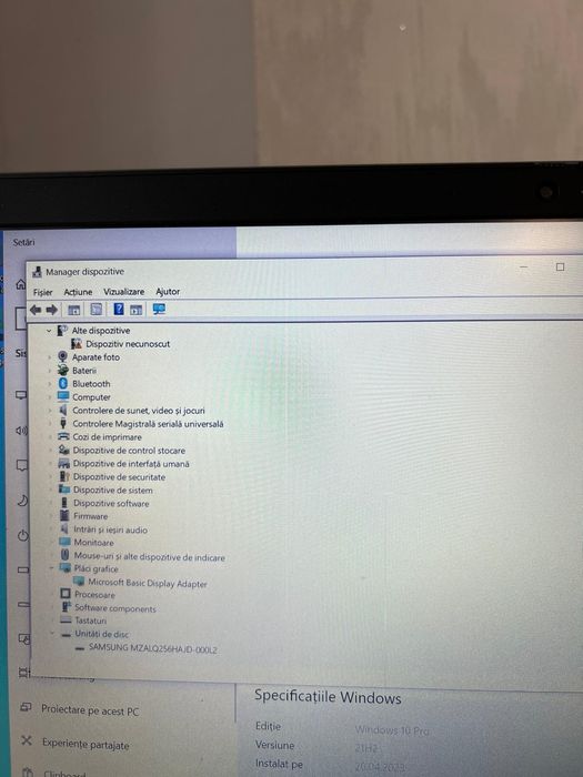 Laptop Lenovo IdeaPad 3 Amanet BKG