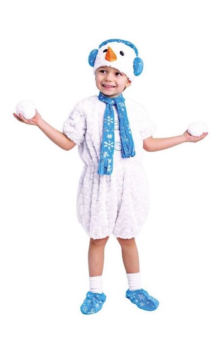 Новогодний костюм «Снеговик»