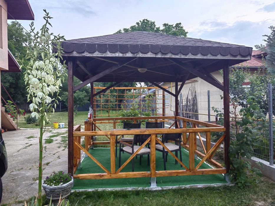 Vand Casa Saftica,Langa Bucuresti Complet Mobilata,cu teren de 1090mp.