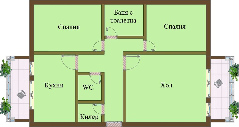 Продава се Тристаен апартамент в София, Хиподрума - 80 кв.м за 3500 €/кв.м - Снимка #1