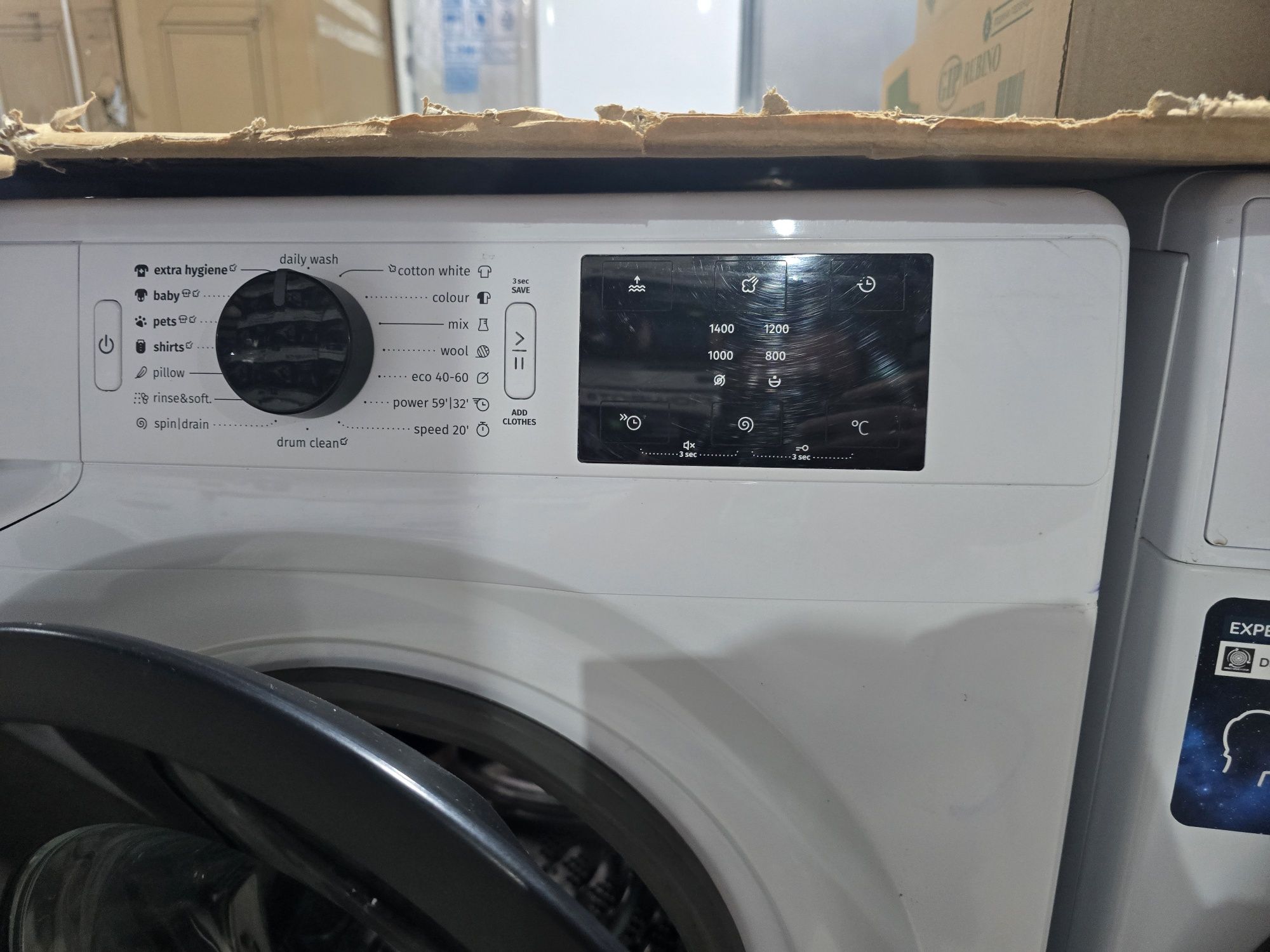 А+++ 10 кг Инверторна пералня с пара Горене/Gorenje