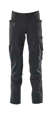 Mascot Advanced 17179 Pants With Kneepad Pockets Black