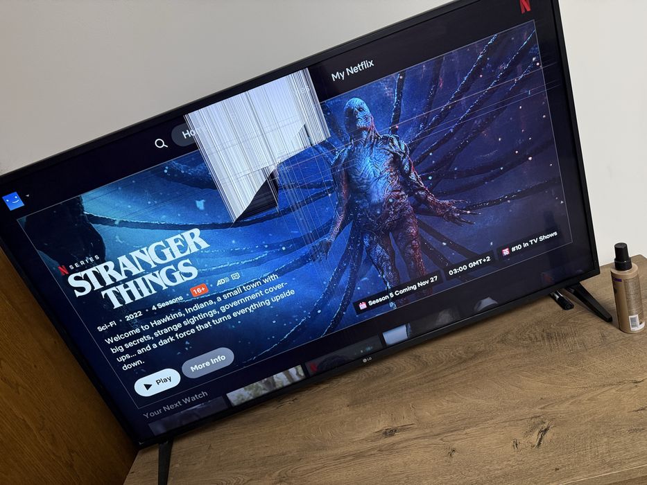 Televizor LG display afectat