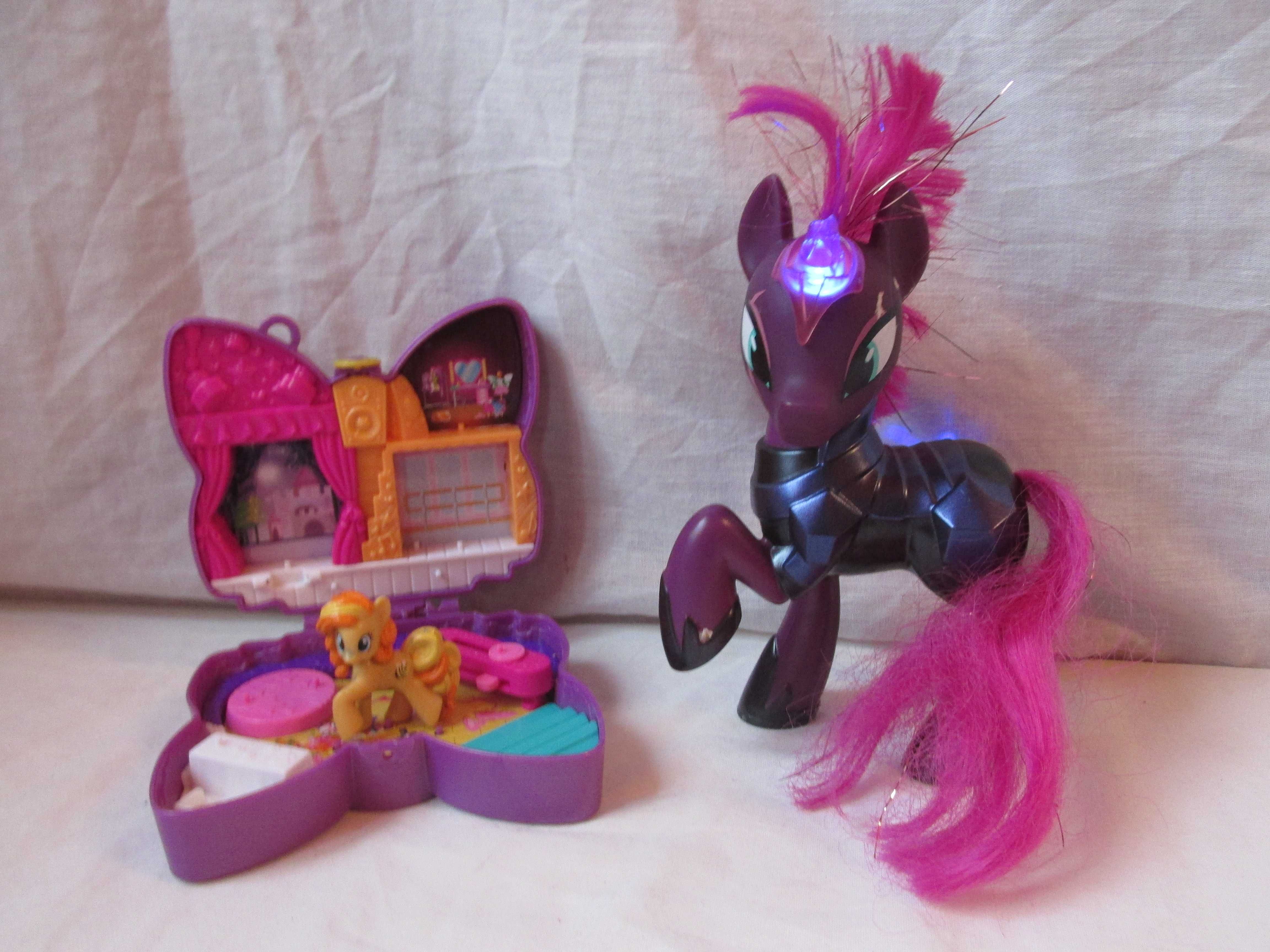 Set My Little Pony-Polly pocket+calut cu lumini