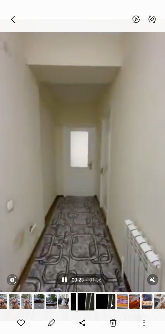 Kvartira ijaraga beriladi 2 xonali yangi dom