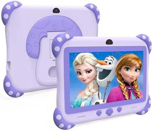 Нов Таблет за деца 7 инча с устойчив калъф, WiFi и двойна камера 32GB