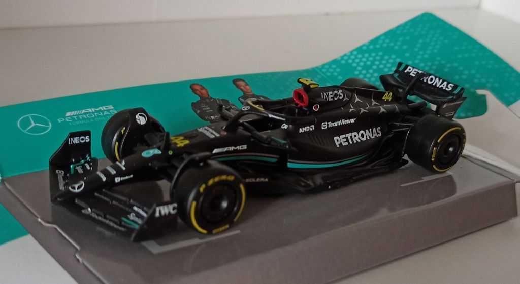 Macheta Mercedes AMG W14 Hamilton Formula 1 2023 - Bburago 1/43 F1