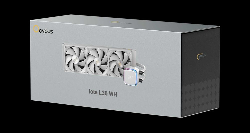 Ocypus IOTA 360 White, СЖО 360 мм, отличное состояние