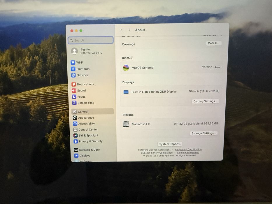 MacBook Pro 16" M1 Pro 32GB 1TB Гаранция