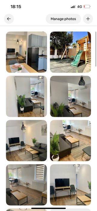 Inchiriez garsoniera si apartament la curte Faleza Nord