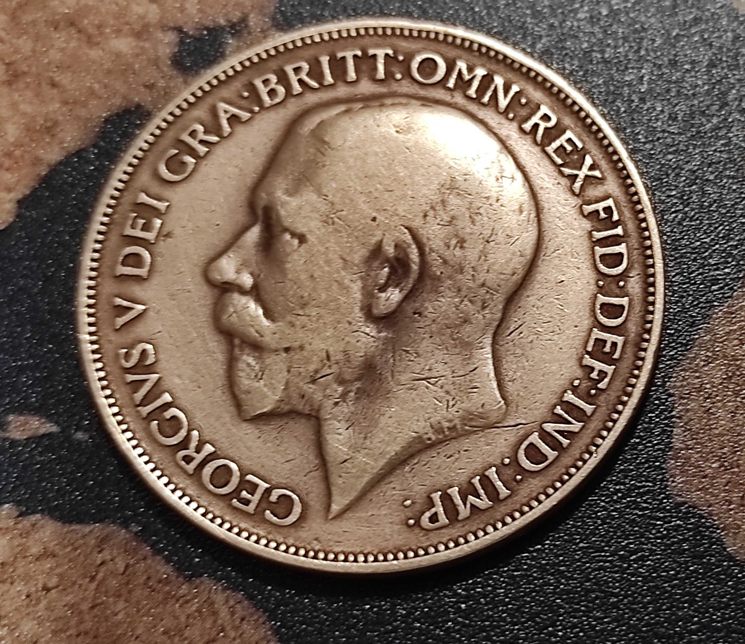 Английски монети - 6 бр.> Крал Джордж V [1913-1921]