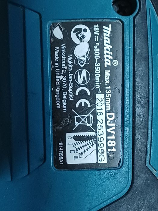 Soricel pendular MAKITA DJV 181 18v
Este in stare foarte buna
Pret FIX