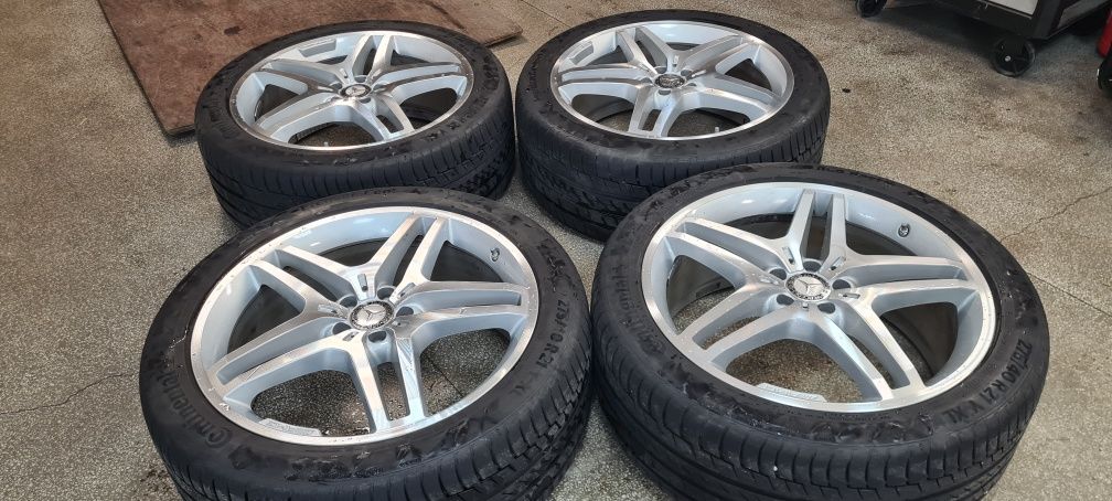 AMG оригинални джанти с гуми ml gl gle gls