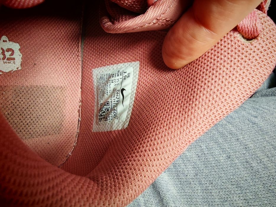 Nike Air Force 1 Mid Red Stardust - EU35.5/US3.5/UK3