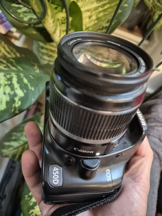 DSLR Canon Eos 450 cu obiectiv