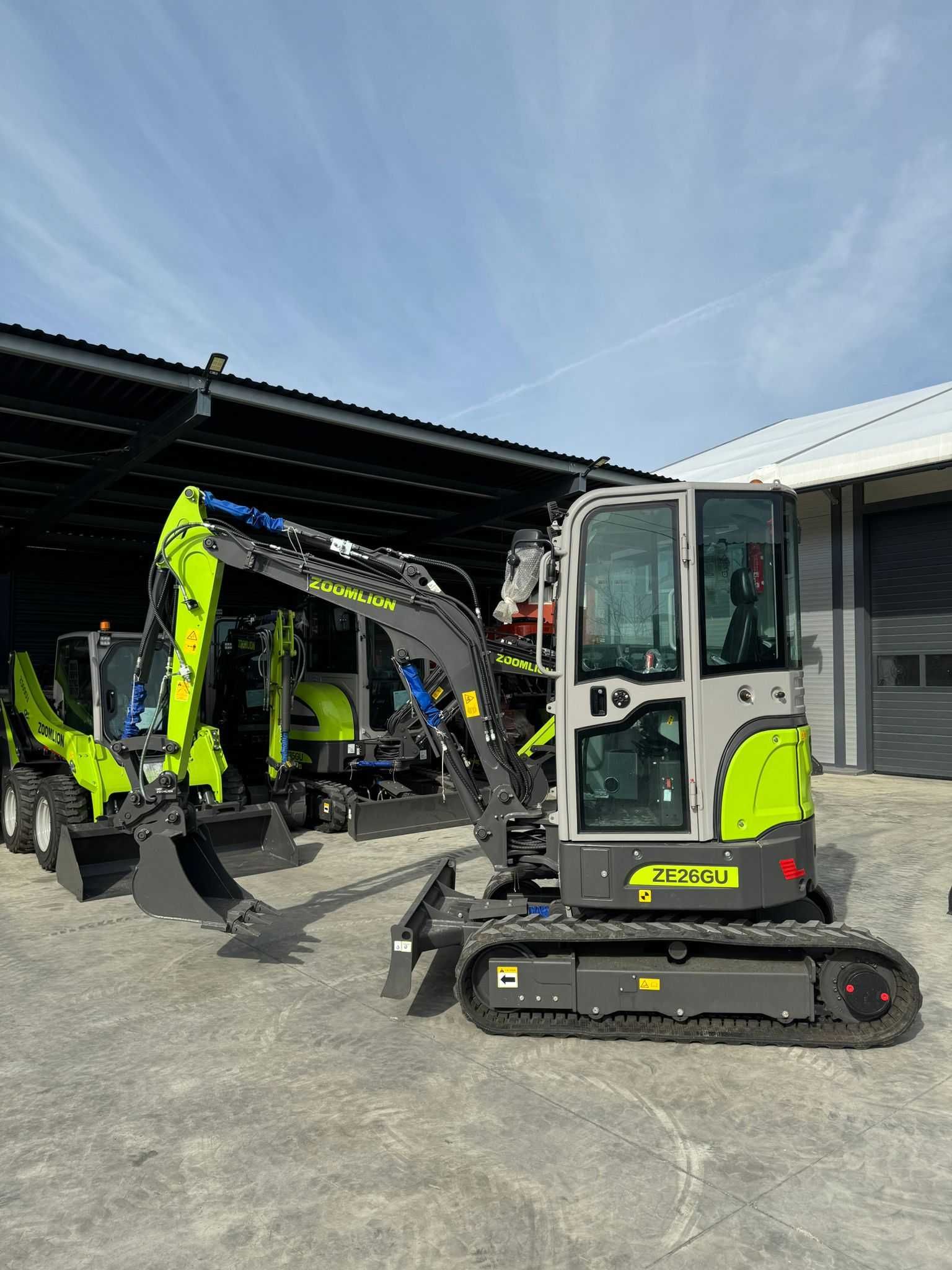 Mini Excavator 2,8t NOU ZOOMLION Premium  Garantie 5 Ani Stage V STOC