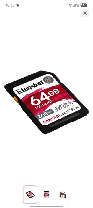 Kingston canvas 64gb