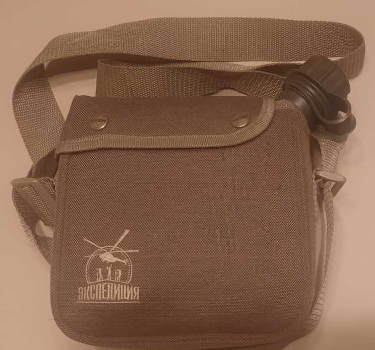 Фляжка "Экспедиция" новая пластмассовая