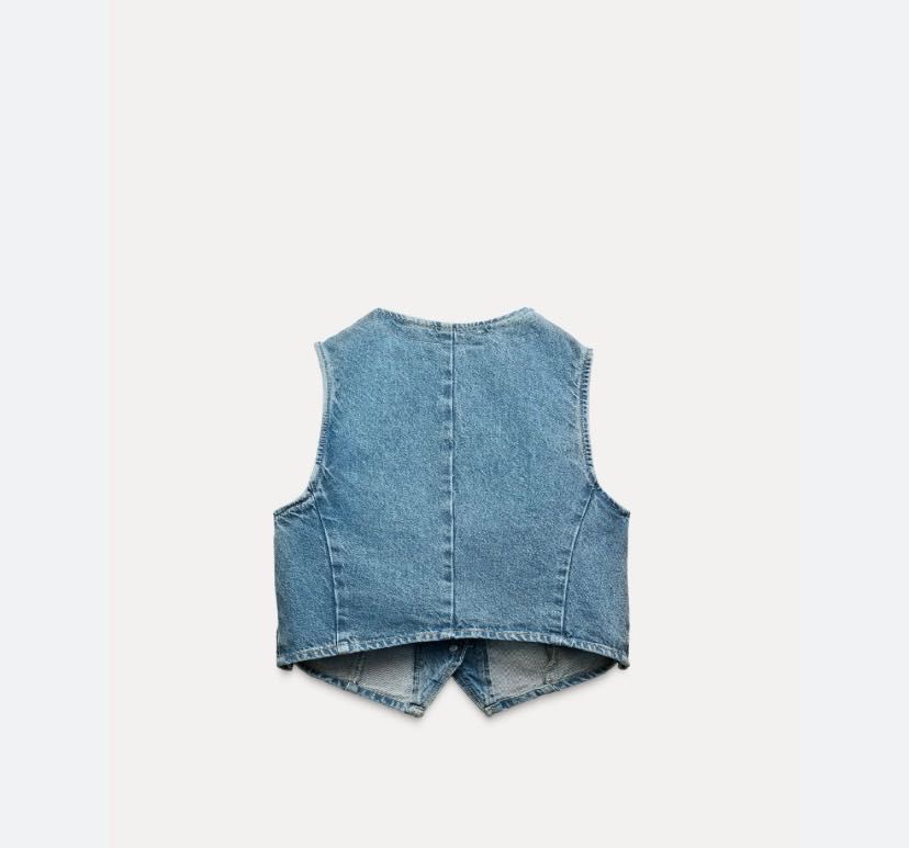 Елек от деним Zara S