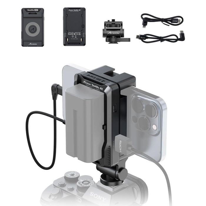 Accsoon SEEMO 4K iOS la cutie