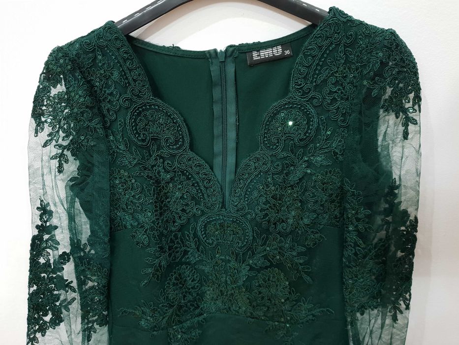 Rochiță scurtă verde