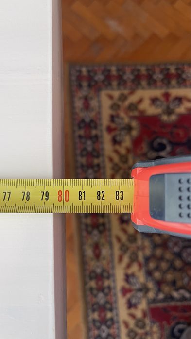 Бяла маса 120/80 см