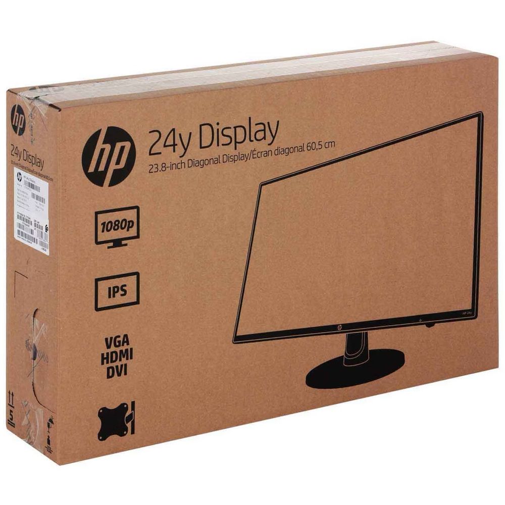 HP 24” монитор, универсальный для работы и игр
