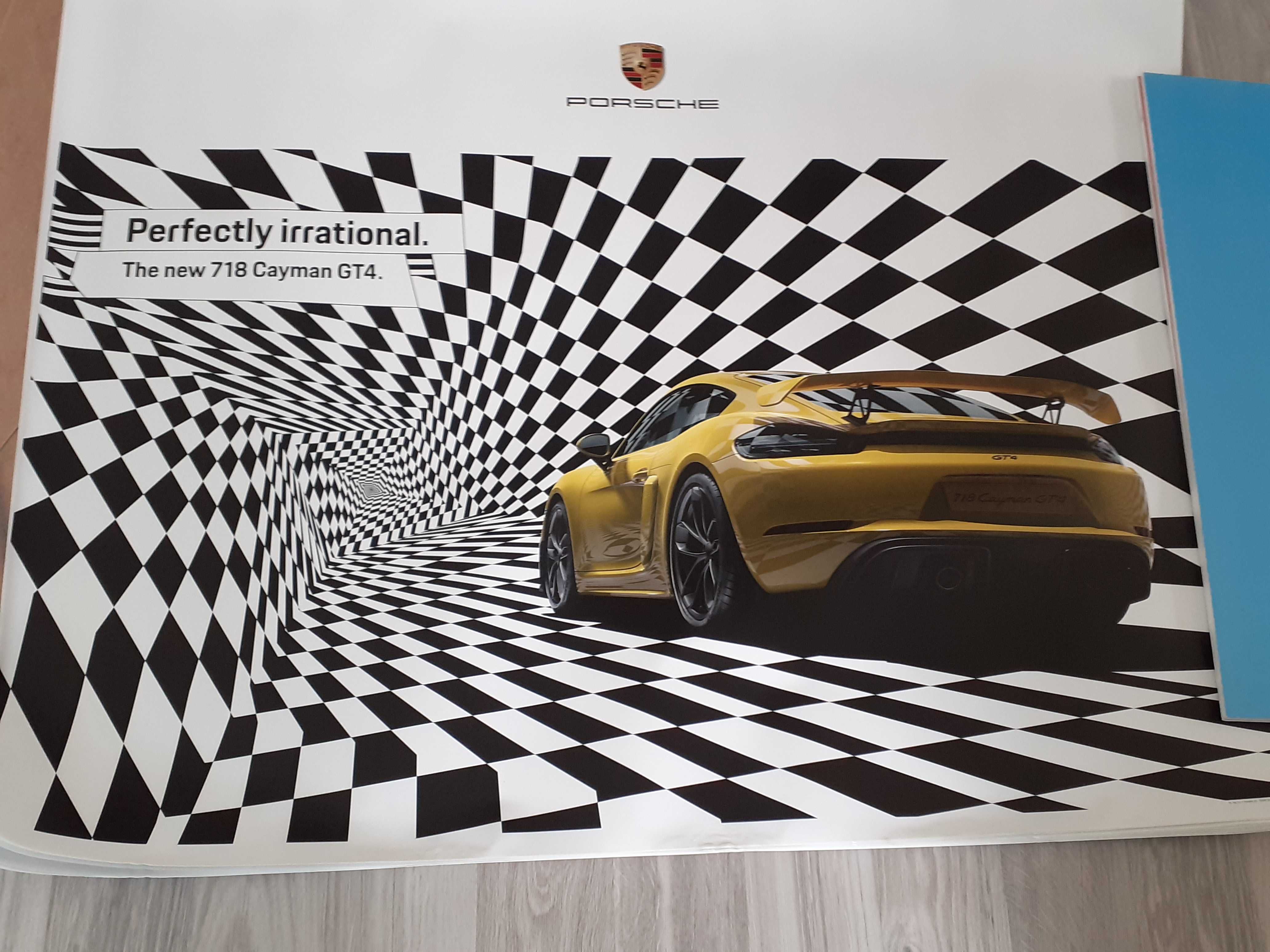Плакати на различни модели на Porshe (професионално изработени)