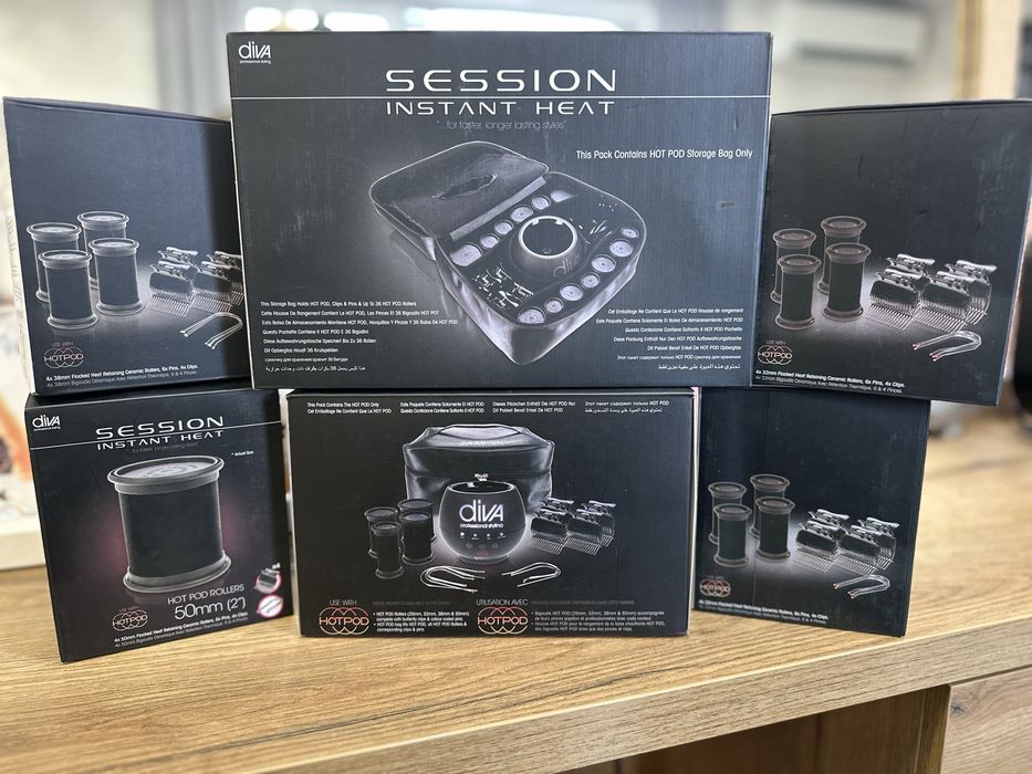 Diva Pro Styling – Session Instant Heat HOT POD Roller System