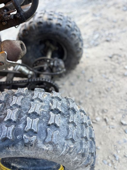 atv 125 cc 15cp cu carburator nou roti 8inch noi, 3+1
