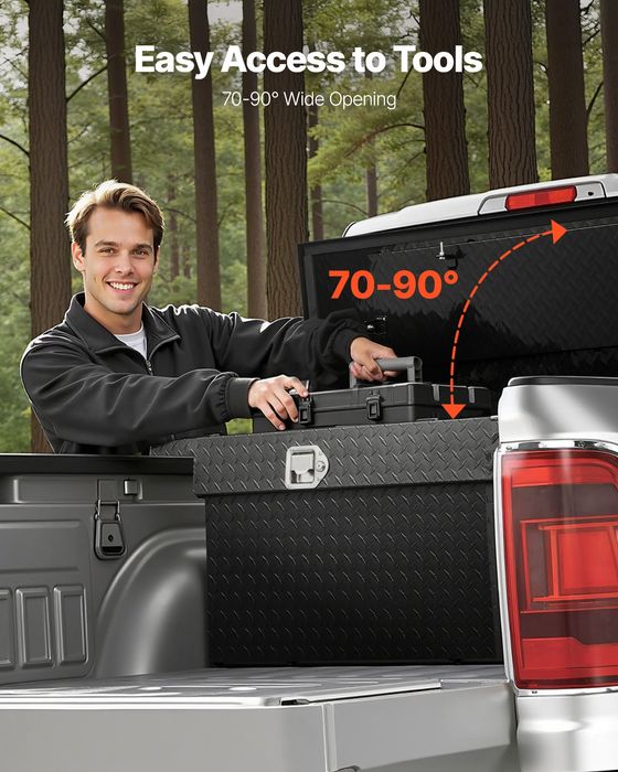 Cutie Aluminiu pentru Camion,1752x508x355mm,Negru