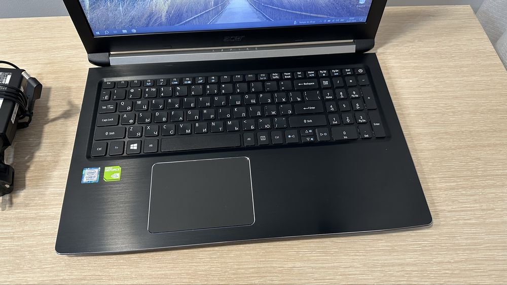 Мощный ноутбук Acer Aspire Core i3-8th/16GB/512GB SSD/Nvidia Geforce