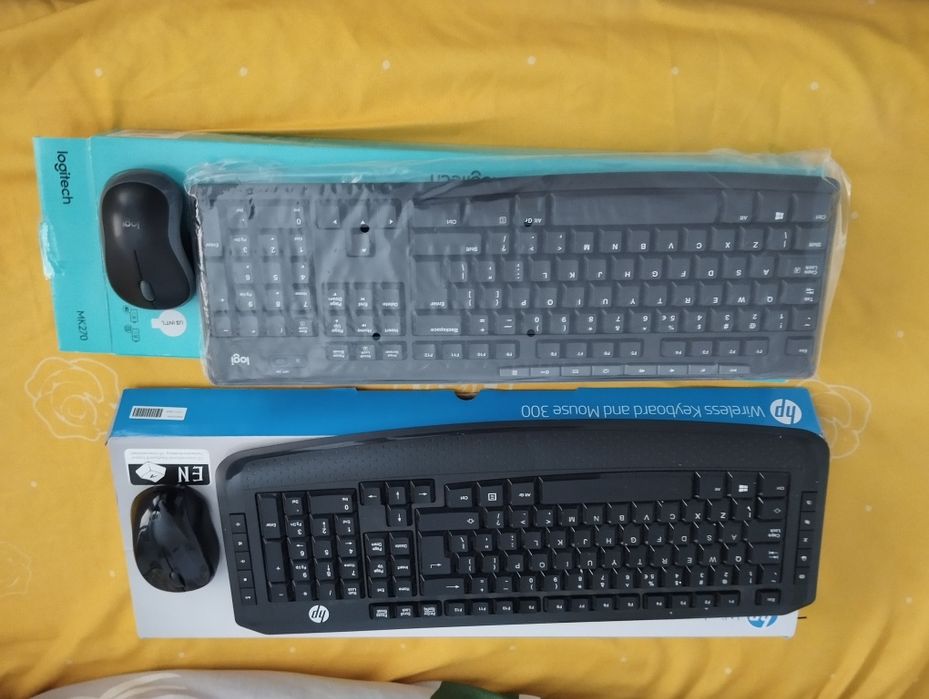 Tastatura wireless cu mause 55 lei buc