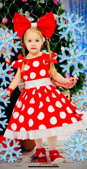 Платье Кукла. 4-6 лет. Новогодний наряд. Прокат.