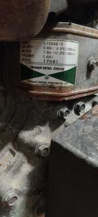 Motor diesel Yanmar L100AE-D, 9HP