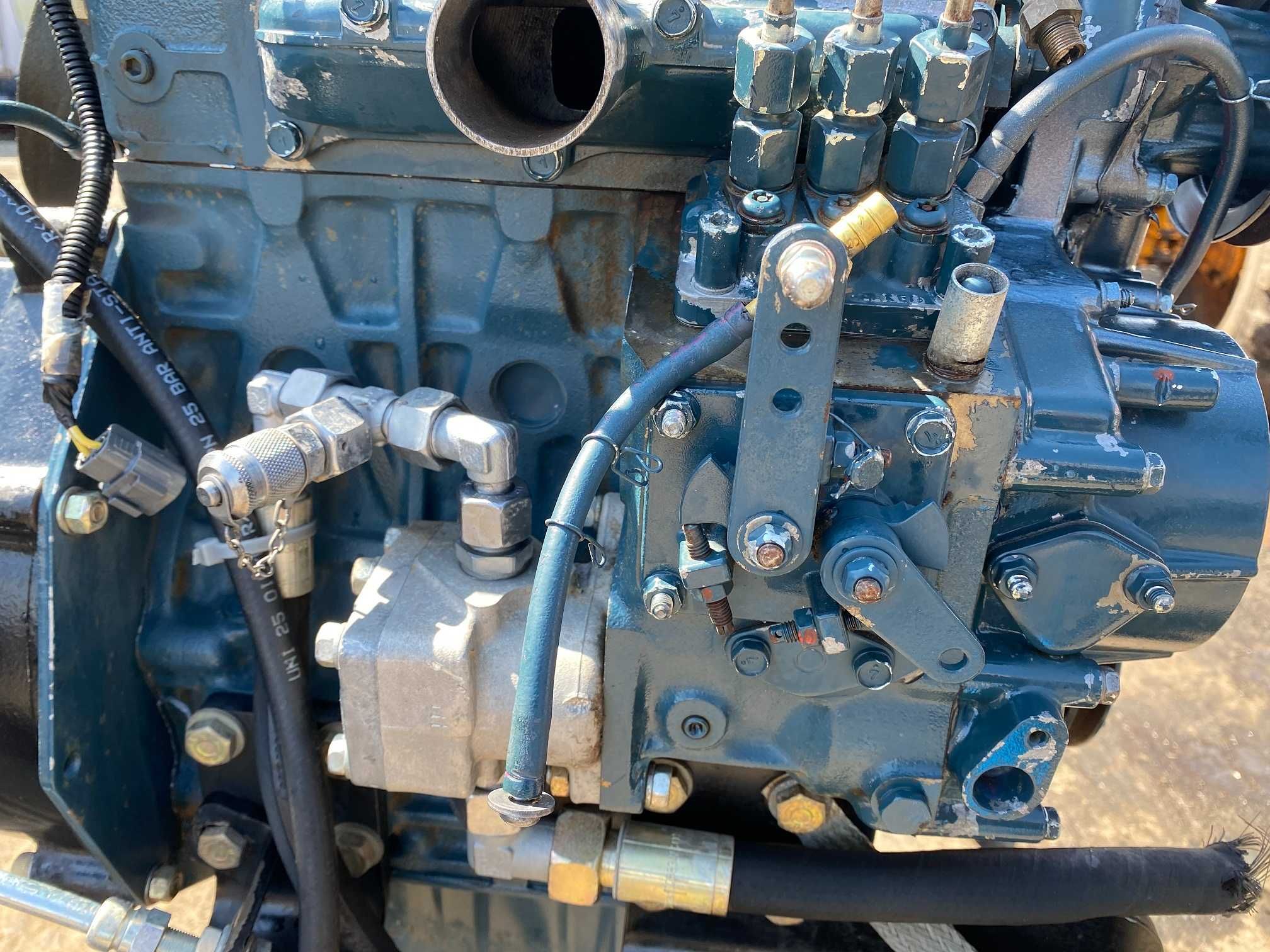 Motor Kubota in 3 cilindri pentru utilaje