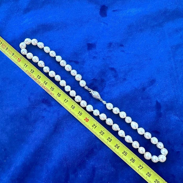 colier perle naturală Akoya de apă sărată