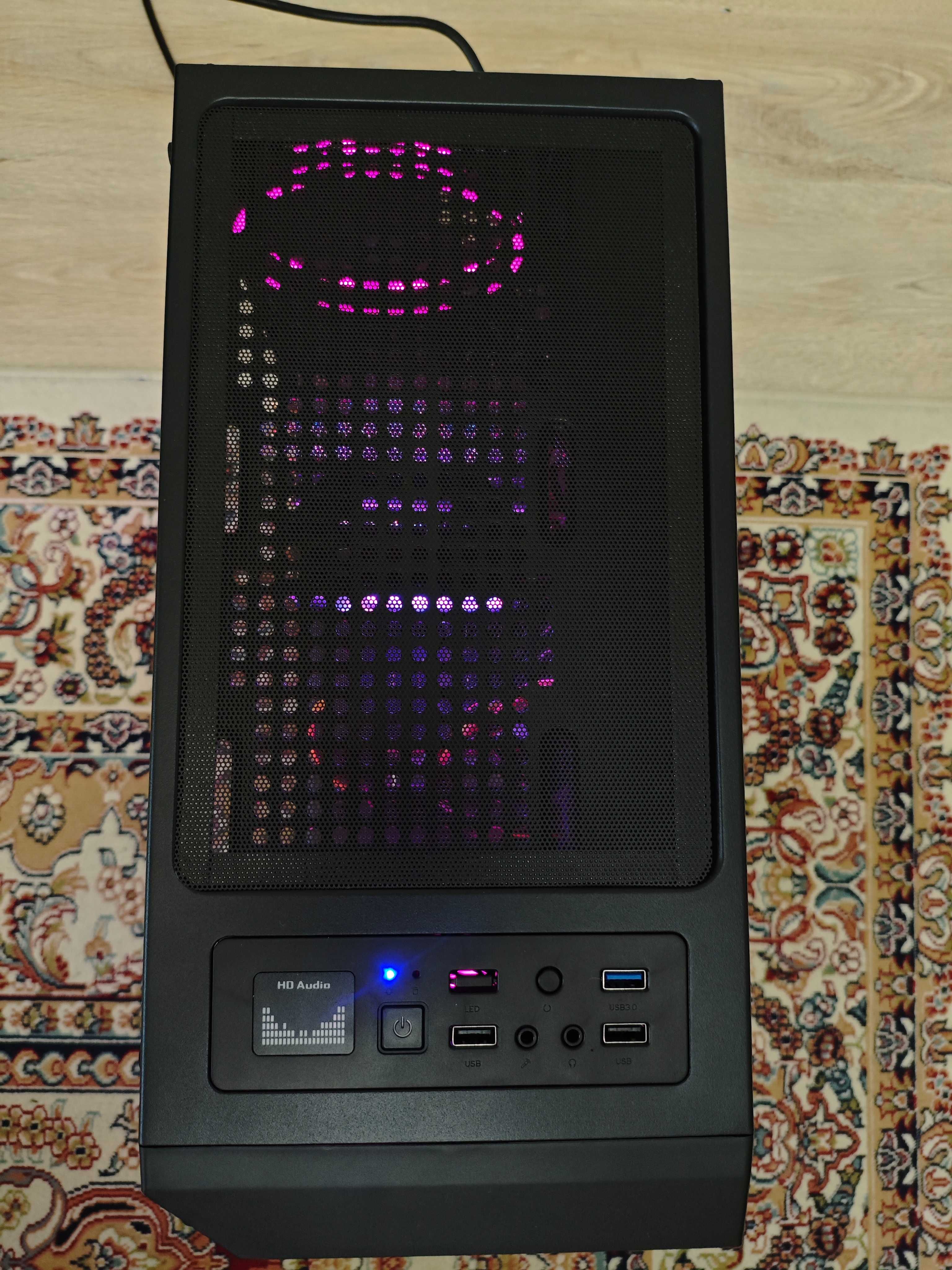 Ryzen 5 3600, rx570, 16ozu компьютер игровой