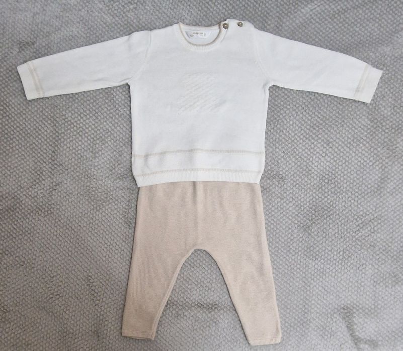Costum Mayoral crosetat 6-9 luni